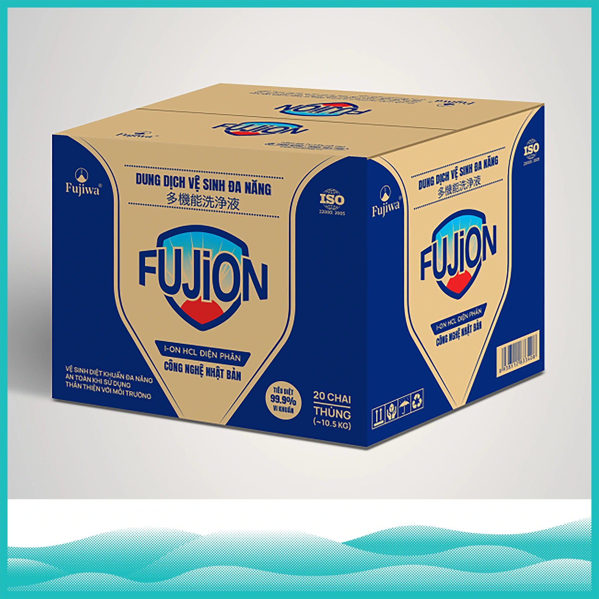 Dung Dịch Vệ Sinh Đa Năng Fujion - Thùng 20 Chai 1