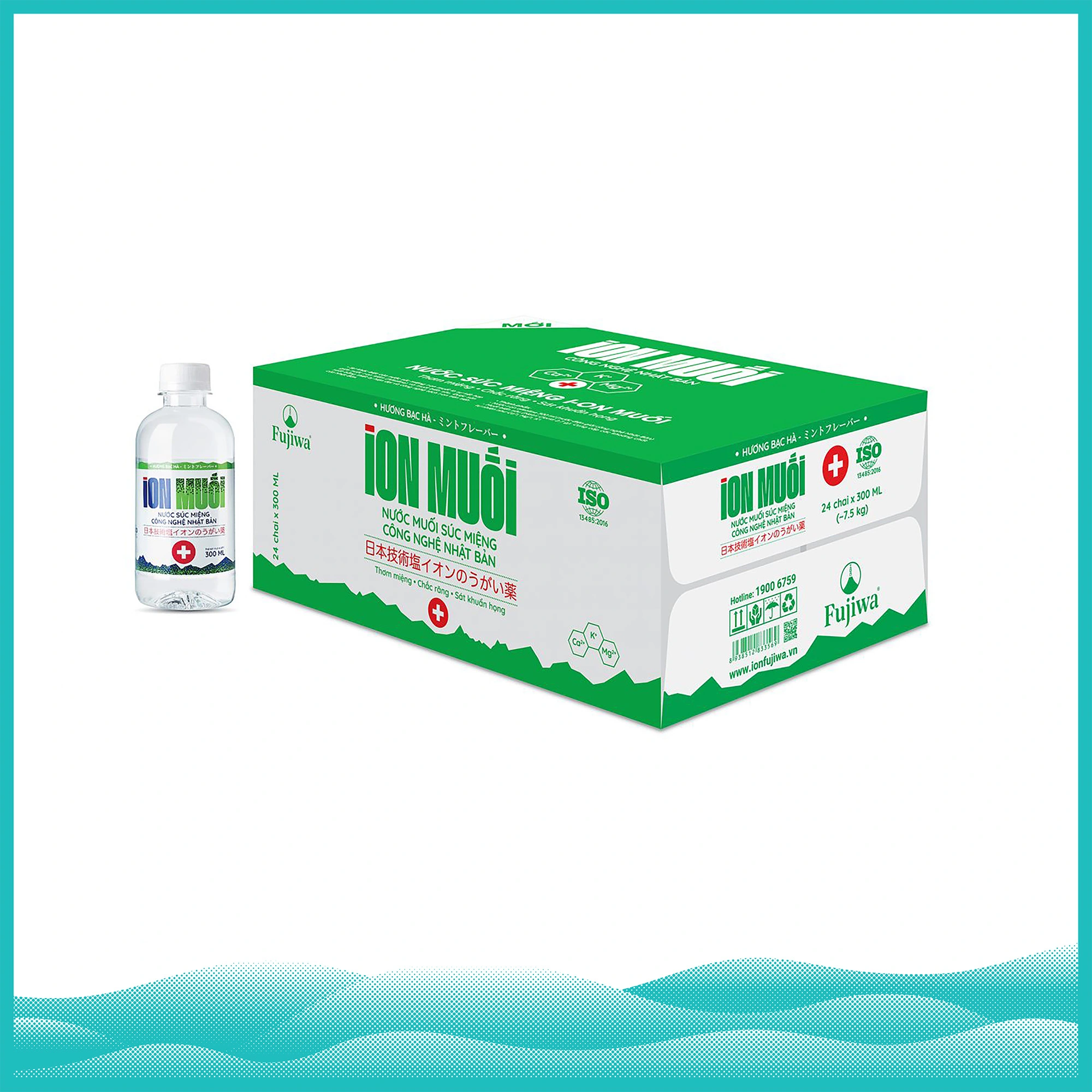 Nước Súc Miệng I-ON Muối - Thùng 24 Chai 3