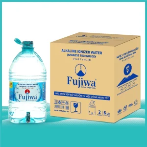 Nước Uống I-ON Kiềm Cao Cấp Fujiwa - Thùng 2 Bình 6L