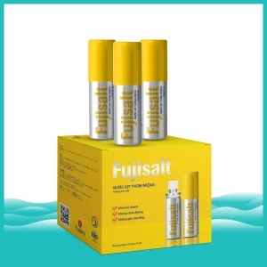 Nước Xịt Thơm Miệng Fujisalt - Hộp 12 Chai