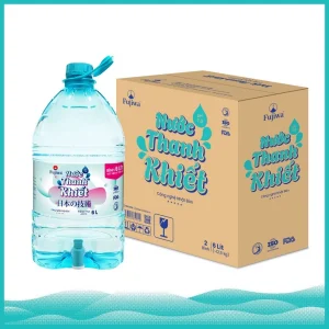 Nước uống Thanh Khiết Fujiwa - Thùng 2 Bình 6L
